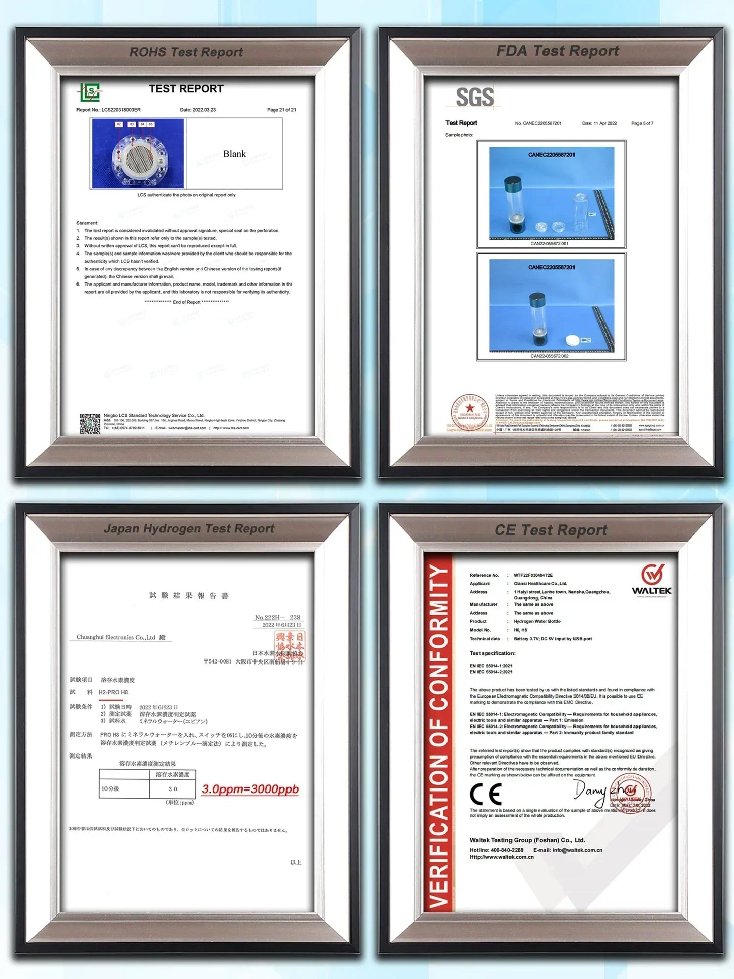 Portable Hydrogen Water Bottle β Infuse Your Water with Benefits